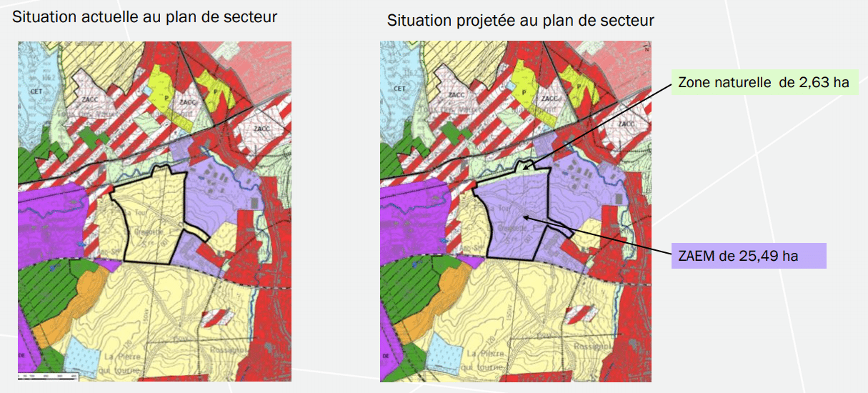 Un Nouveau Zoning Au Lieu Doccuper Les Espaces Verts Occupons Les Espaces Vides Ecolo 1896